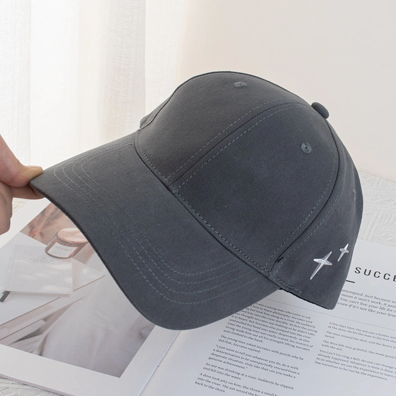 Wholesale  Simple Solid Color Baseball Cap Shown Face Small Cap Outdoor