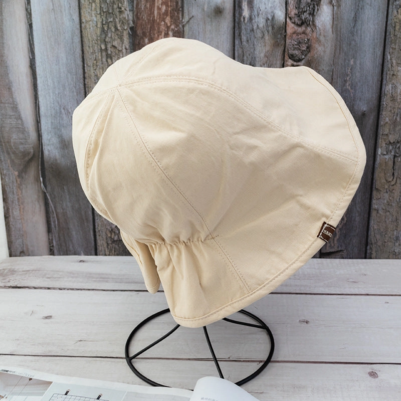 Wholesale Small Cloth Label Fisherman Double-sided Sun Hat
