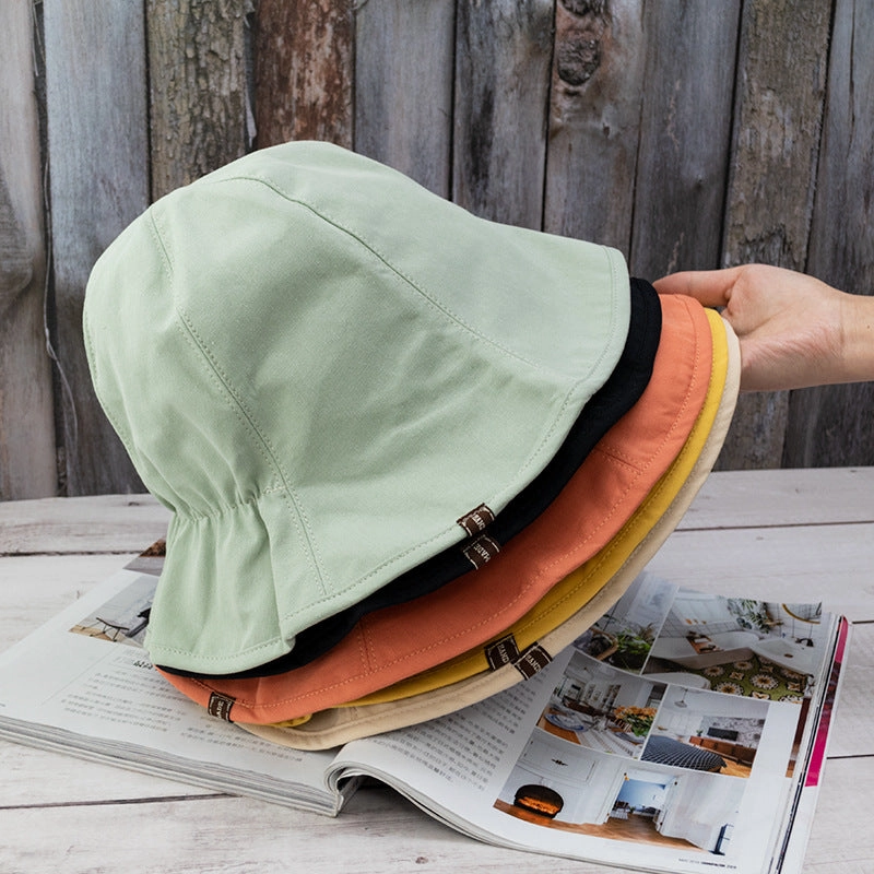 Wholesale Small Cloth Label Fisherman Double-sided Sun Hat