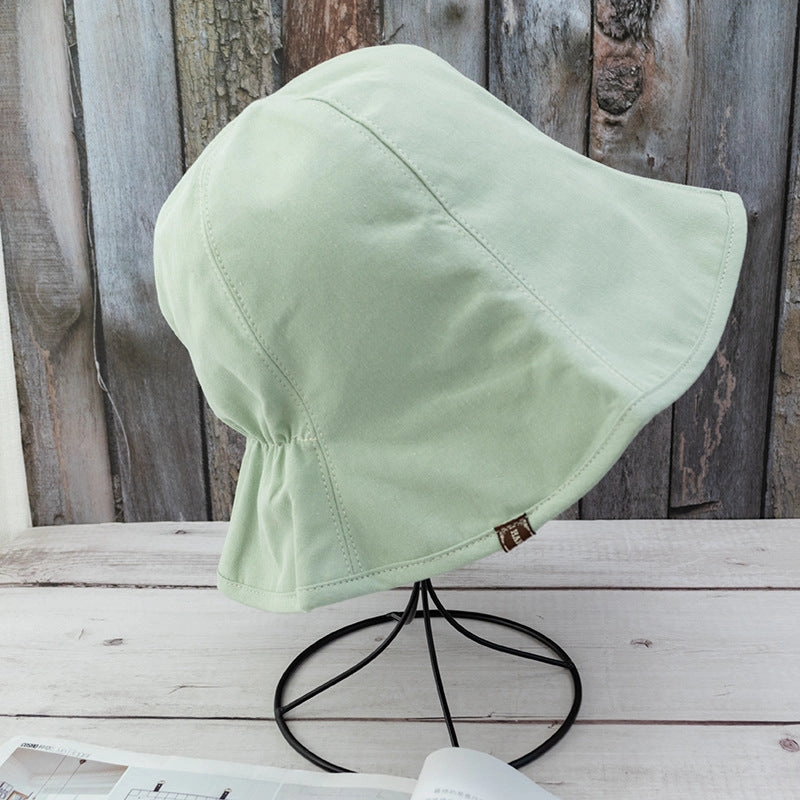 Wholesale Small Cloth Label Fisherman Double-sided Sun Hat