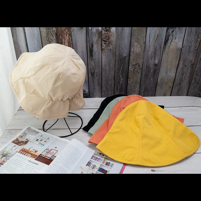 Wholesale Small Cloth Label Fisherman Double-sided Sun Hat