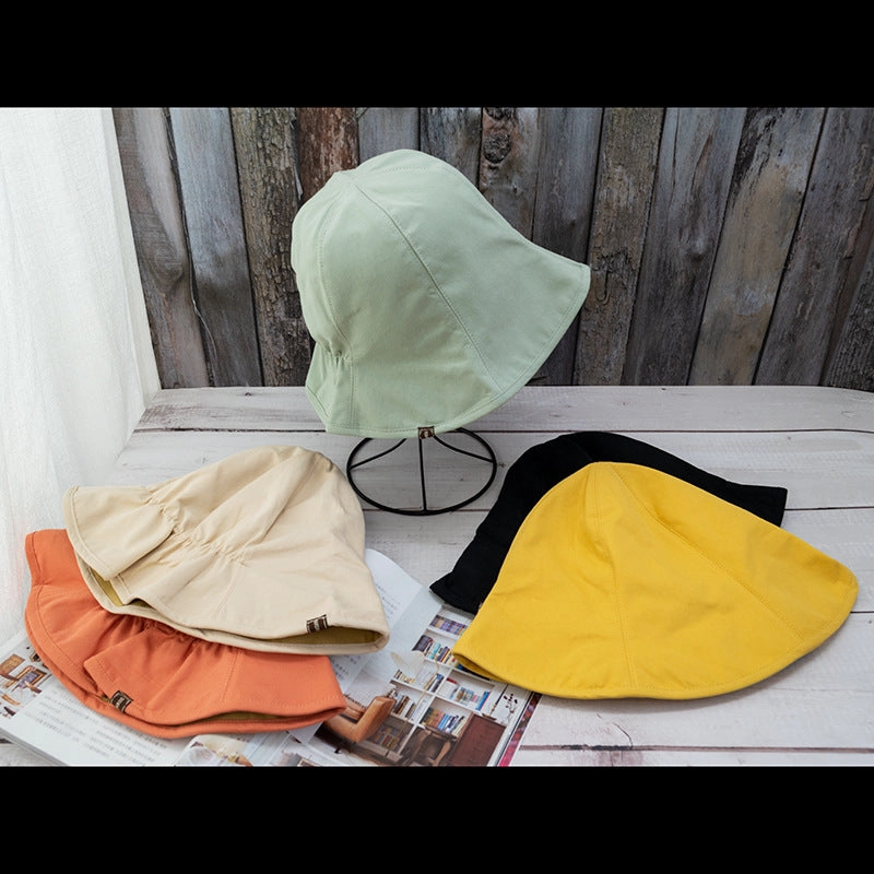 Wholesale Small Cloth Label Fisherman Double-sided Sun Hat