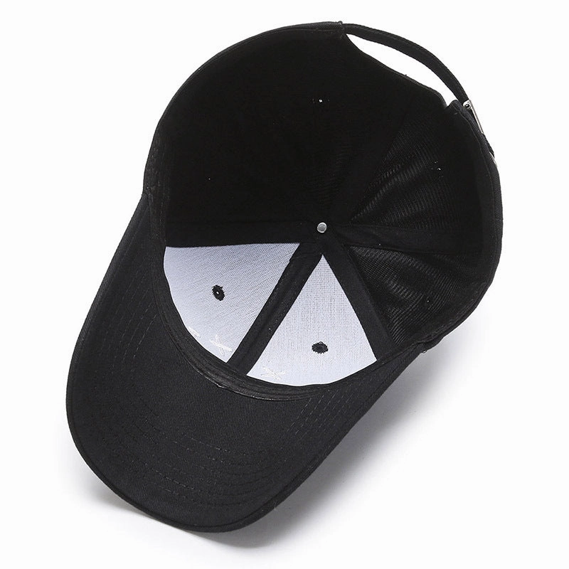 Wholesale Smiley Face Black Sun Visor All-match Baseball Cap