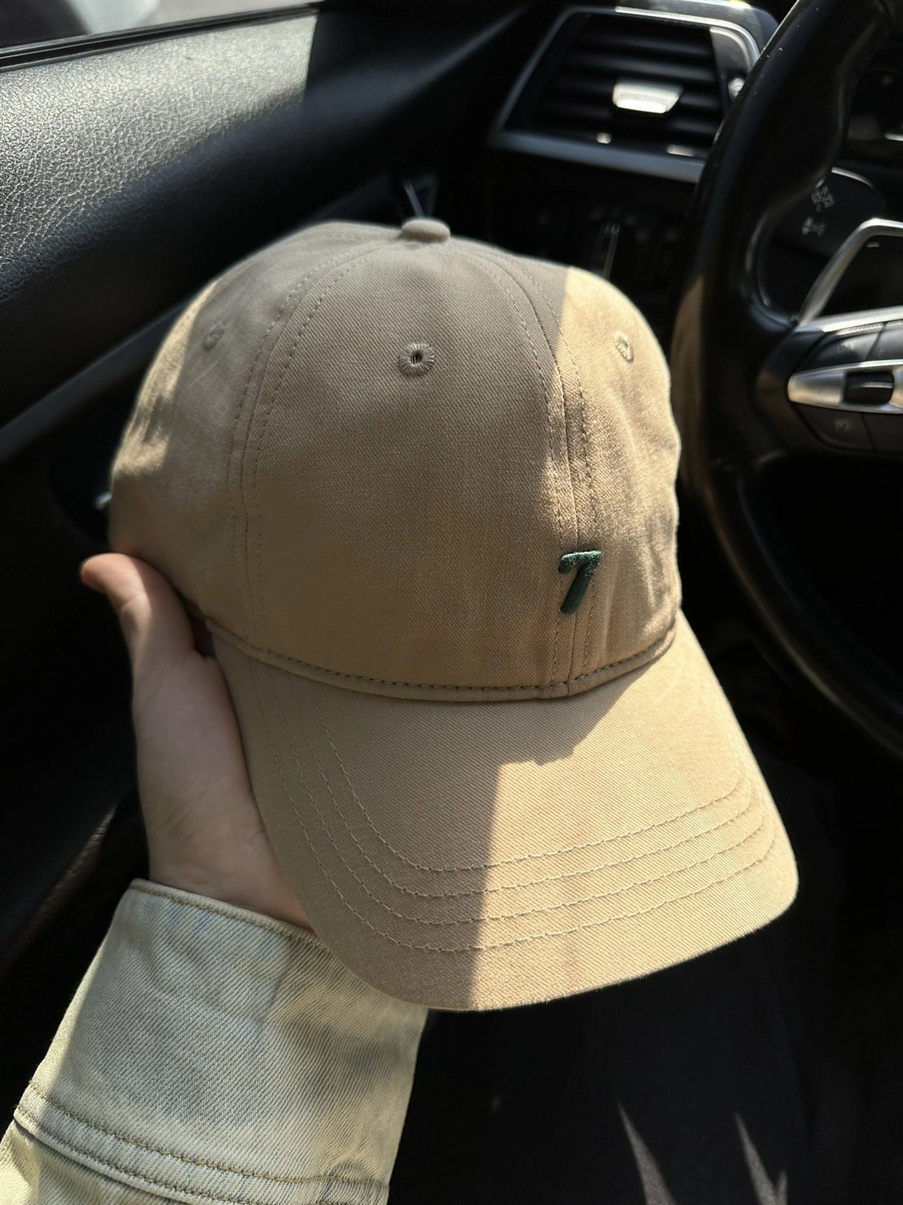 Wholesale Soft cap with embroidered letters