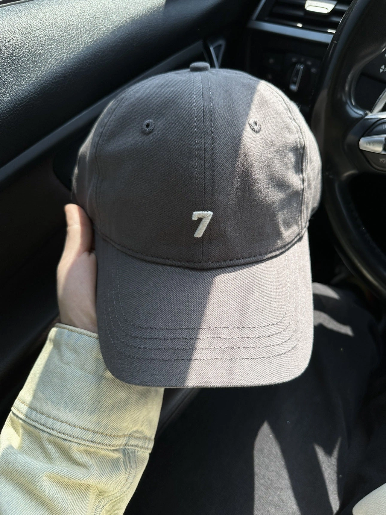 Wholesale Soft cap with embroidered letters