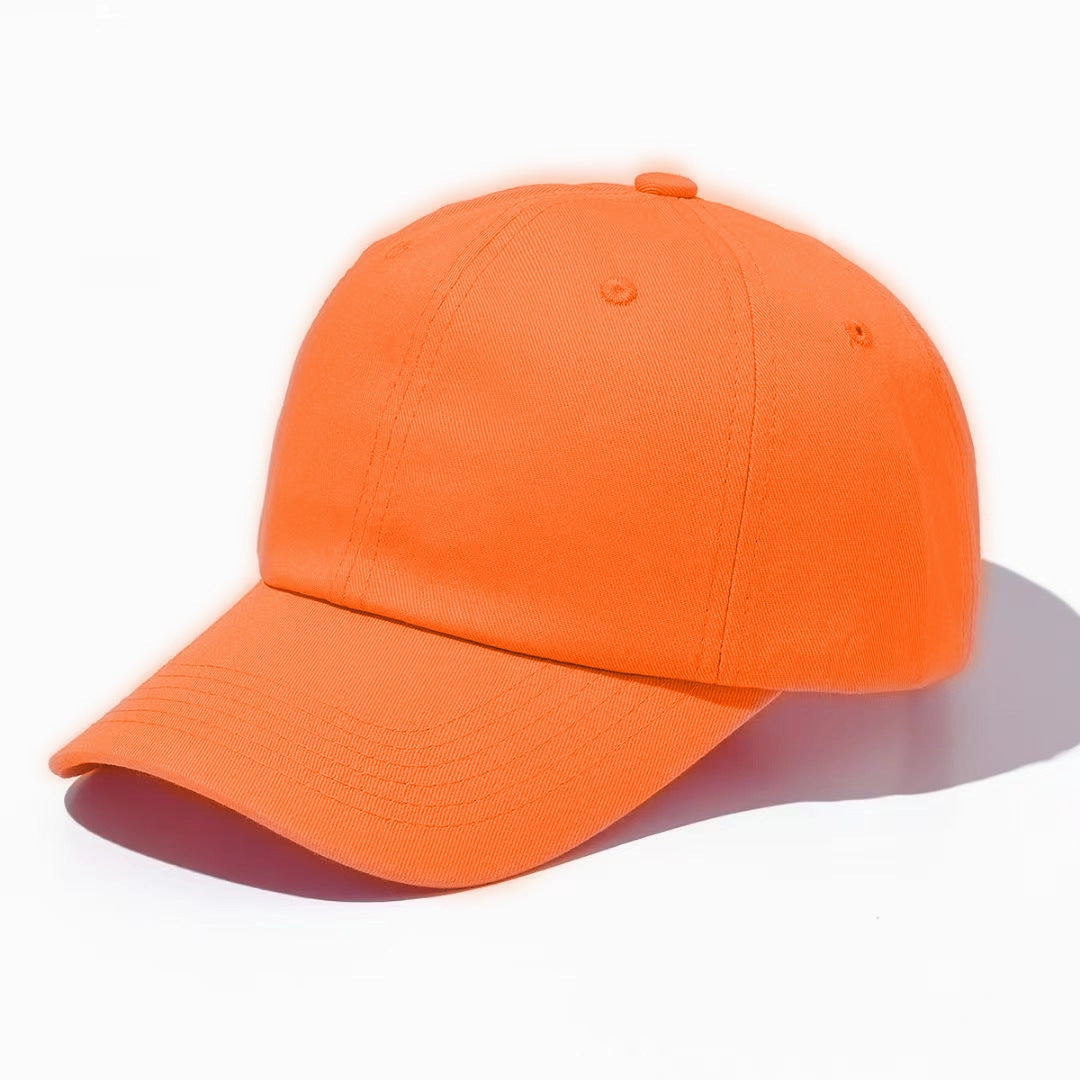 Wholesale Solid color cotton large circumference baseball cap
