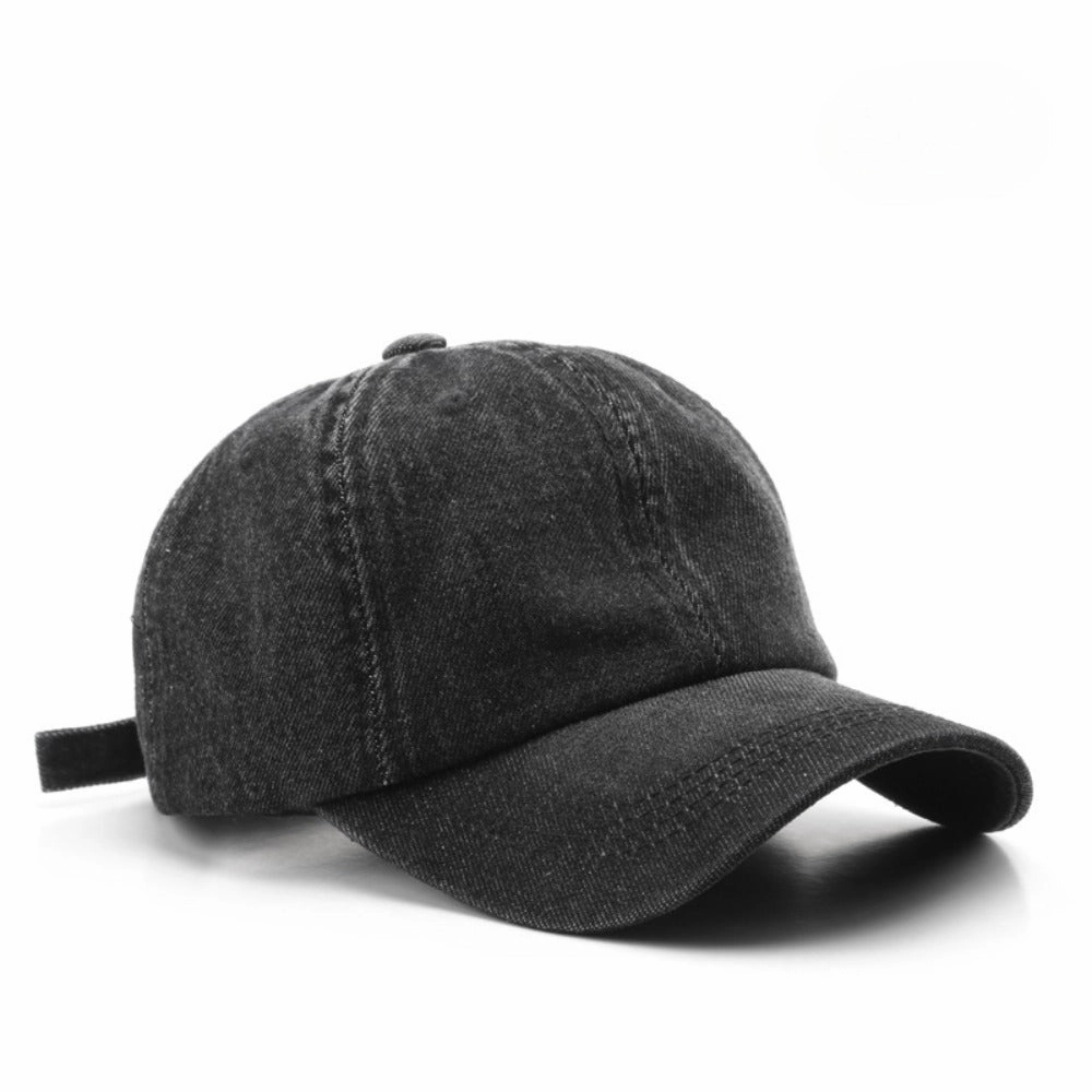 Wholesale Solid Color Denim Outdoor Visor Baseball Cap