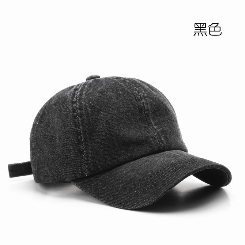 Wholesale Solid Color Denim Outdoor Visor Baseball Cap
