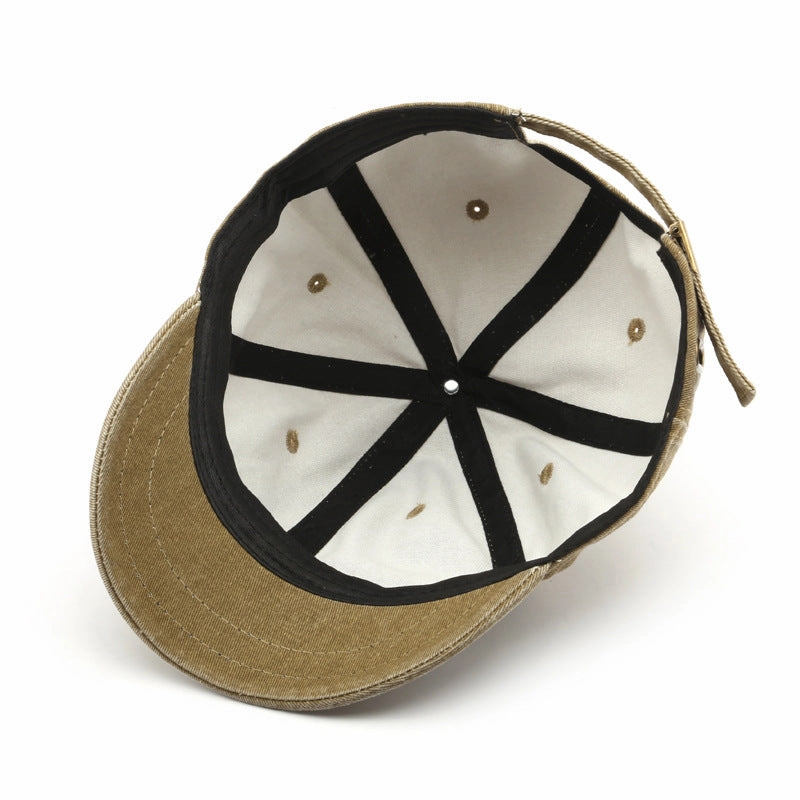 Wholesale Solid Color Light Plate Short Brim Outdoor Sports Baseball Cap