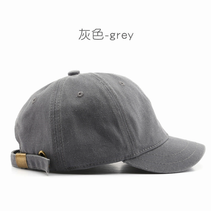 Wholesale Solid Color Light Plate Short Brim Outdoor Sports Baseball Cap
