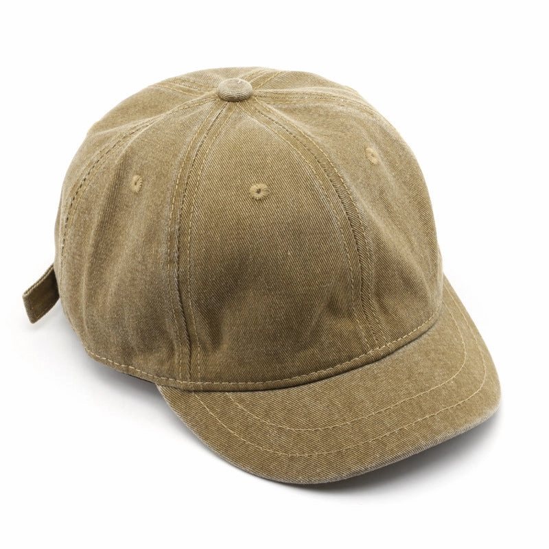 Wholesale Solid Color Light Plate Short Brim Outdoor Sports Baseball Cap