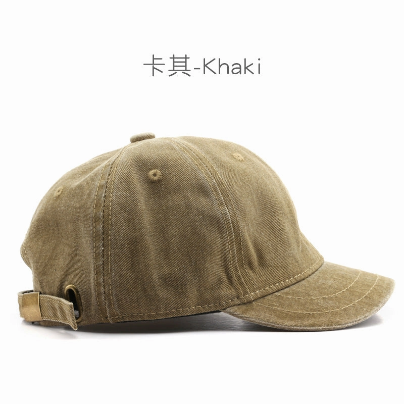 Wholesale Solid Color Light Plate Short Brim Outdoor Sports Baseball Cap