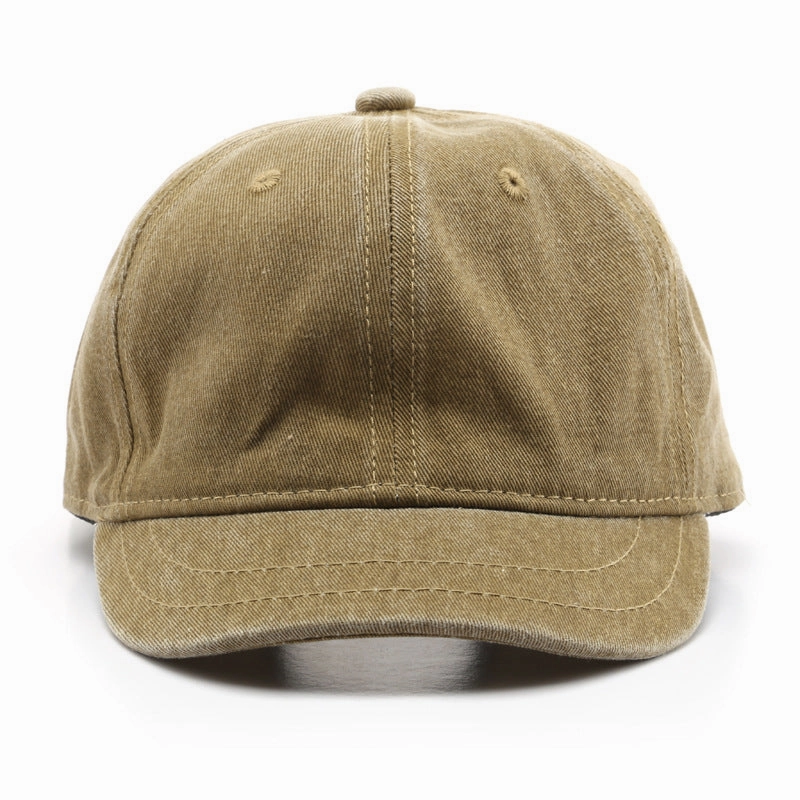 Wholesale Solid Color Light Plate Short Brim Outdoor Sports Baseball Cap
