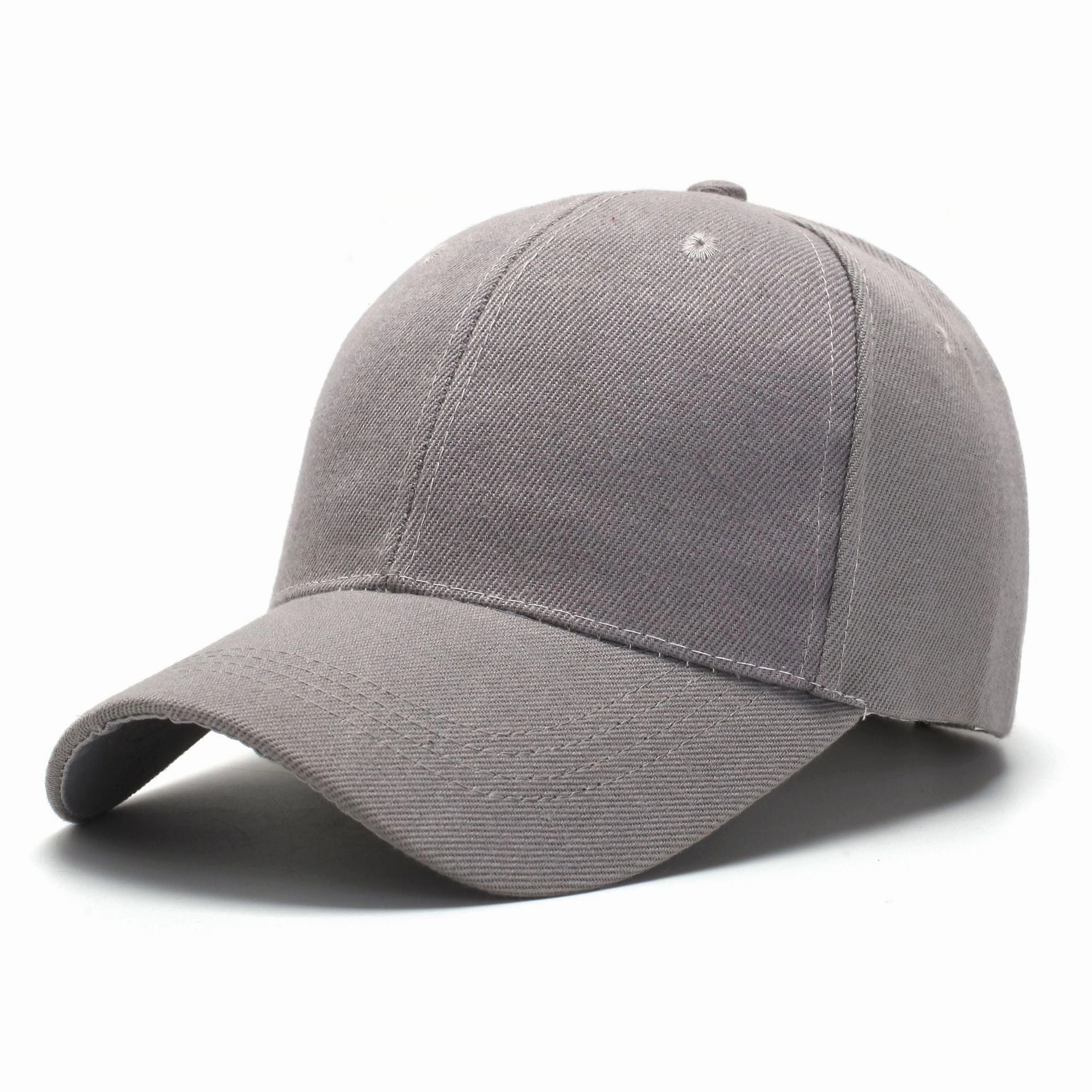 Wholesale Solid color light plate thickened peaked cap baseball cap