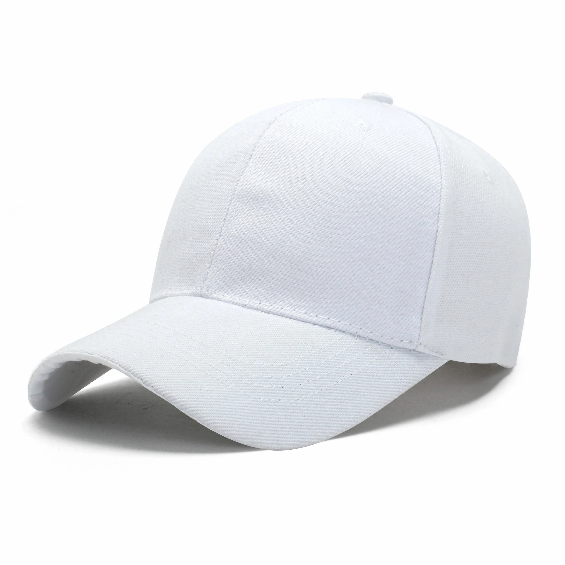 Wholesale Solid color light plate thickened peaked cap baseball cap
