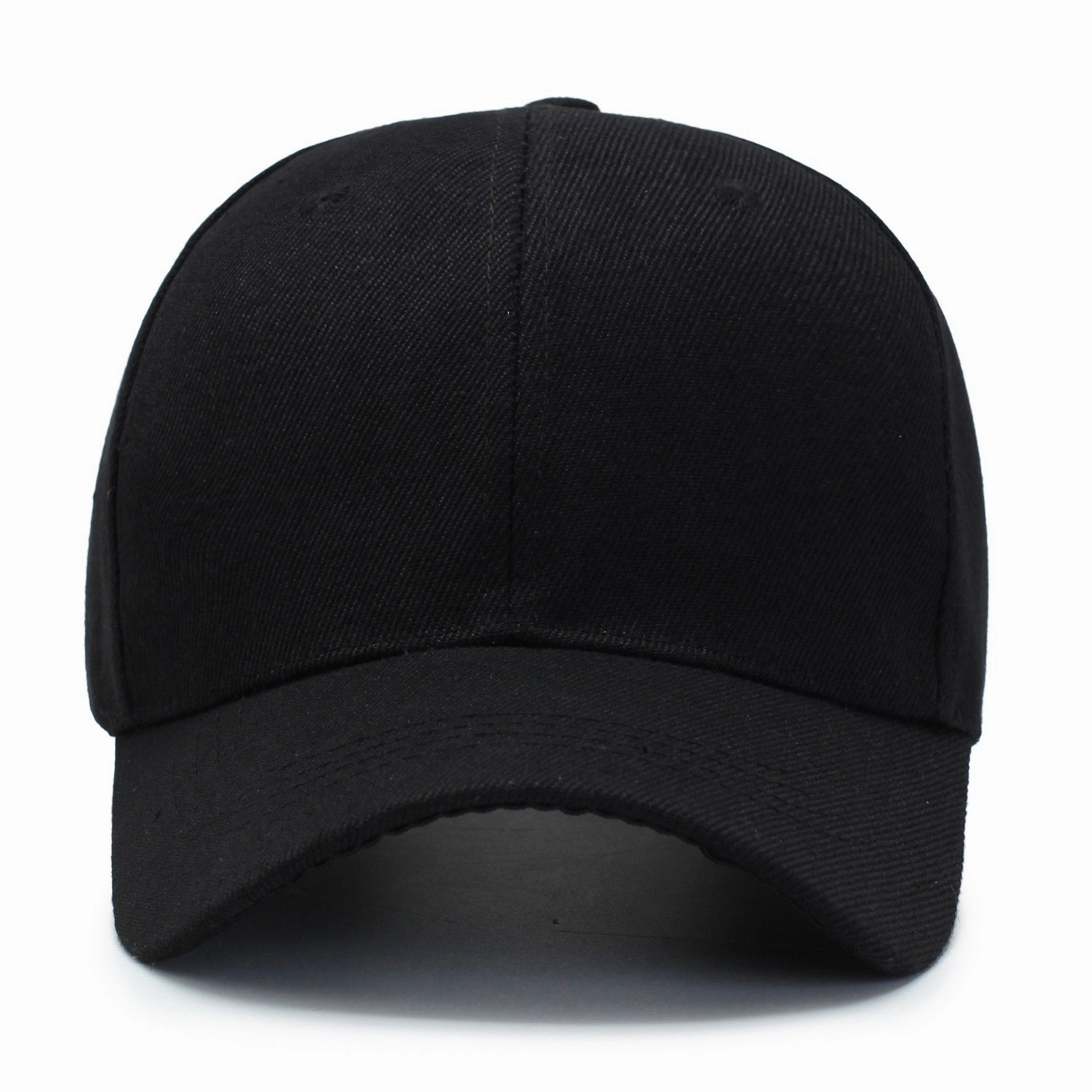 Wholesale Solid color light plate thickened peaked cap baseball cap