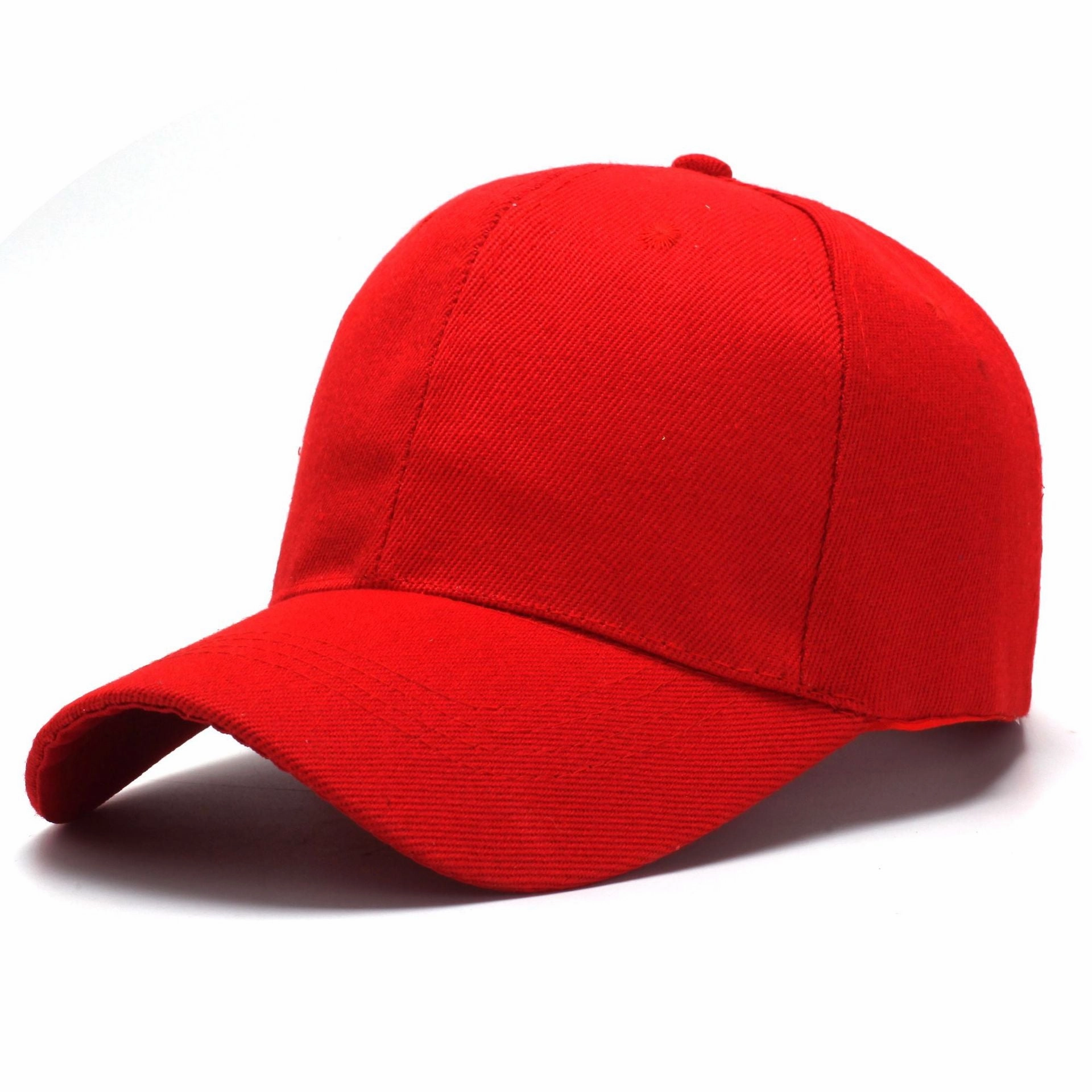 Wholesale Solid color light plate thickened peaked cap baseball cap