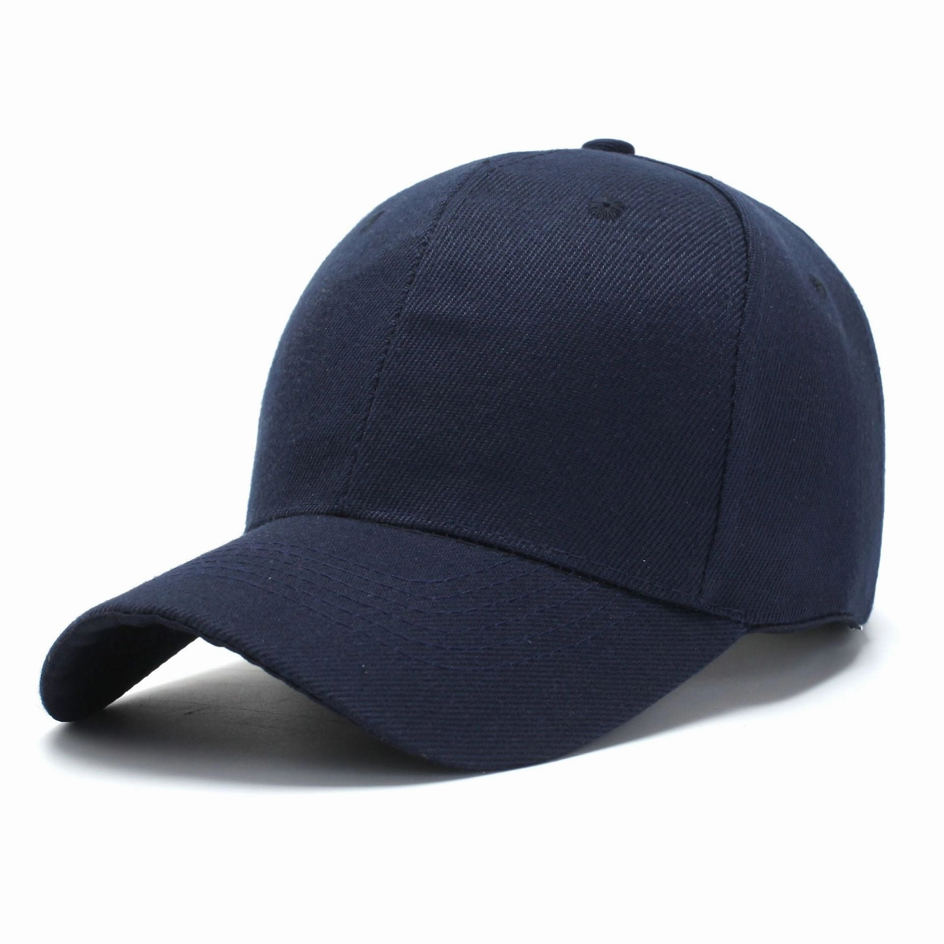 Wholesale Solid color light plate thickened peaked cap baseball cap