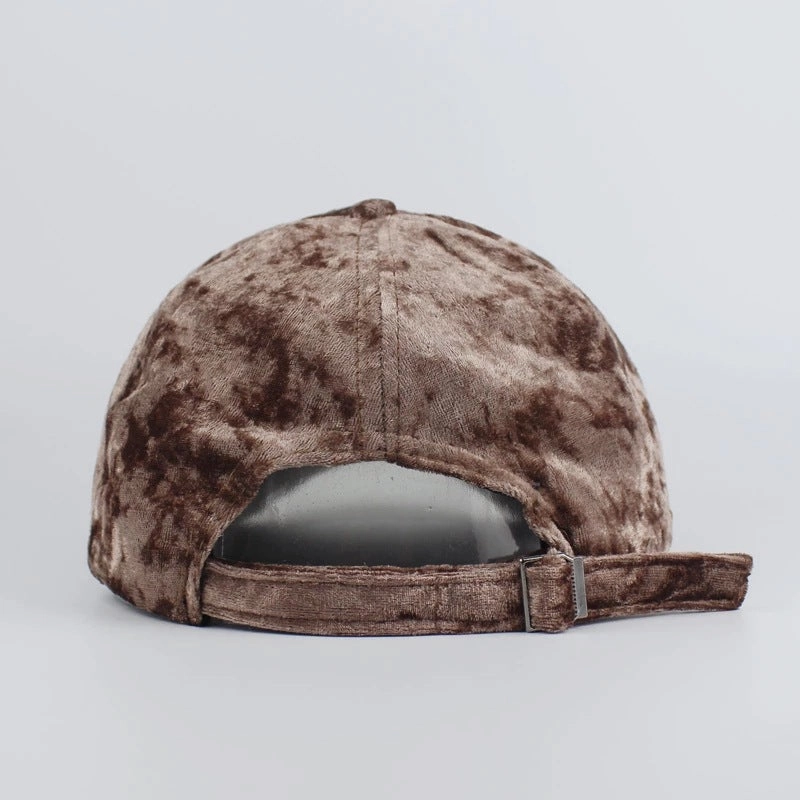 Wholesale Solid Color Suede Autumn/winter Sunshade Outdoor Candy Color Hip-hop Baseball Cap