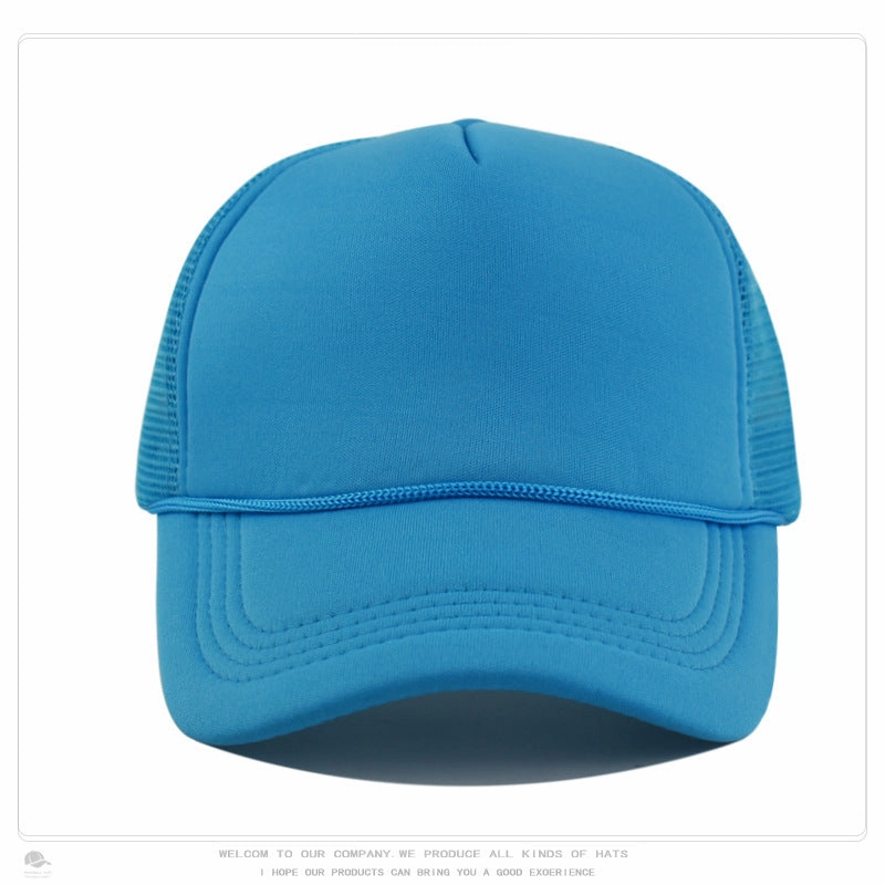 Wholesale Sponge Light Mesh LOGO Printed Embroidered Baseball Cap