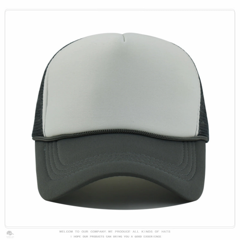 Wholesale Sponge Light Mesh LOGO Printed Embroidered Baseball Cap