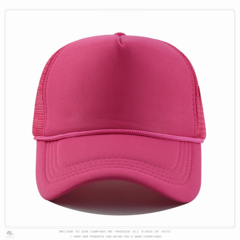 Wholesale Sponge Light Mesh LOGO Printed Embroidered Baseball Cap