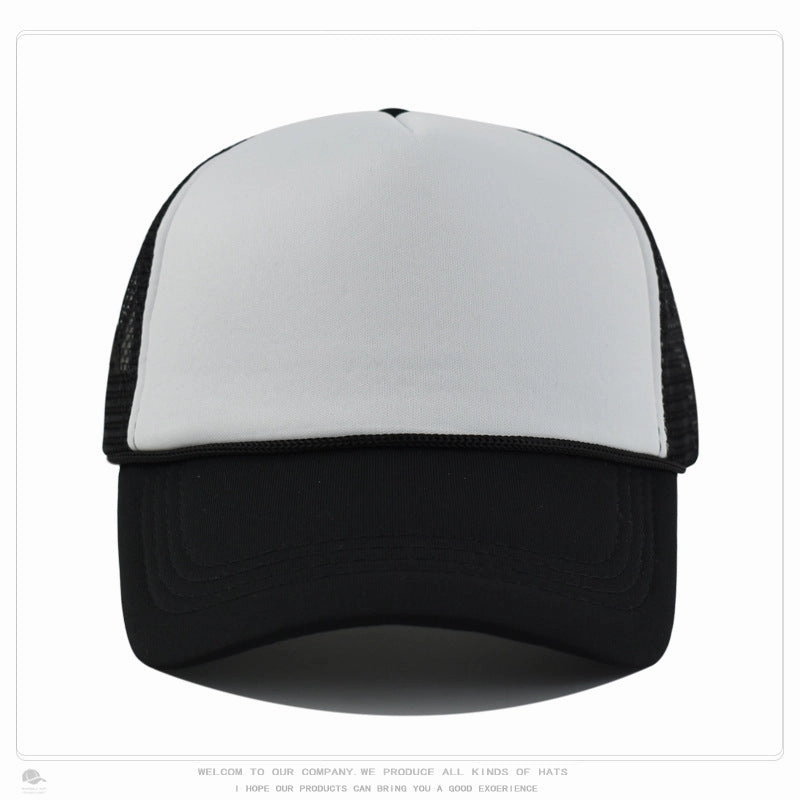 Wholesale Sponge Light Mesh LOGO Printed Embroidered Baseball Cap