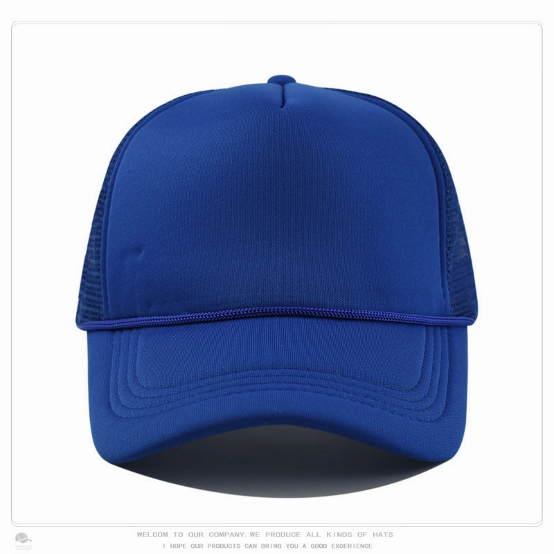 Wholesale Sponge Light Mesh LOGO Printed Embroidered Baseball Cap