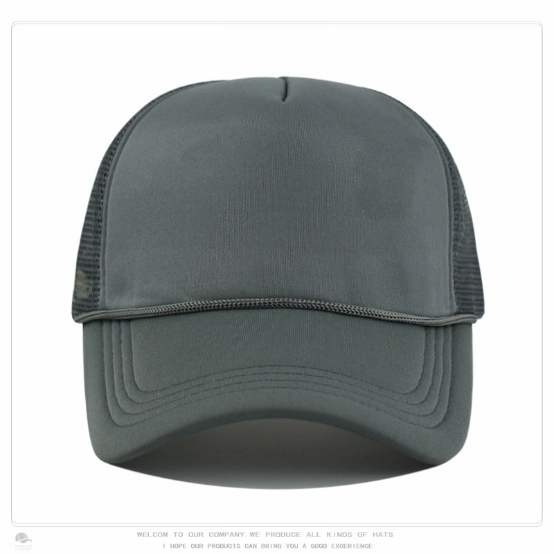 Wholesale Sponge Light Mesh LOGO Printed Embroidered Baseball Cap