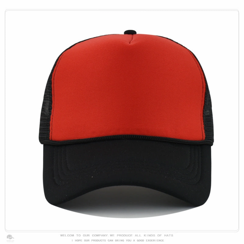 Wholesale Sponge Light Mesh LOGO Printed Embroidered Baseball Cap