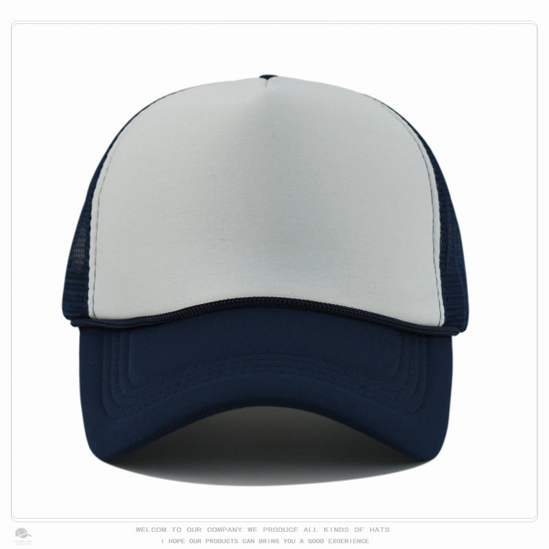 Wholesale Sponge Light Mesh LOGO Printed Embroidered Baseball Cap