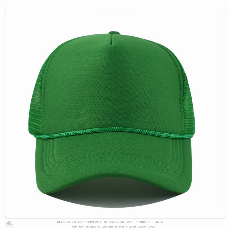 Wholesale Sponge Light Mesh LOGO Printed Embroidered Baseball Cap