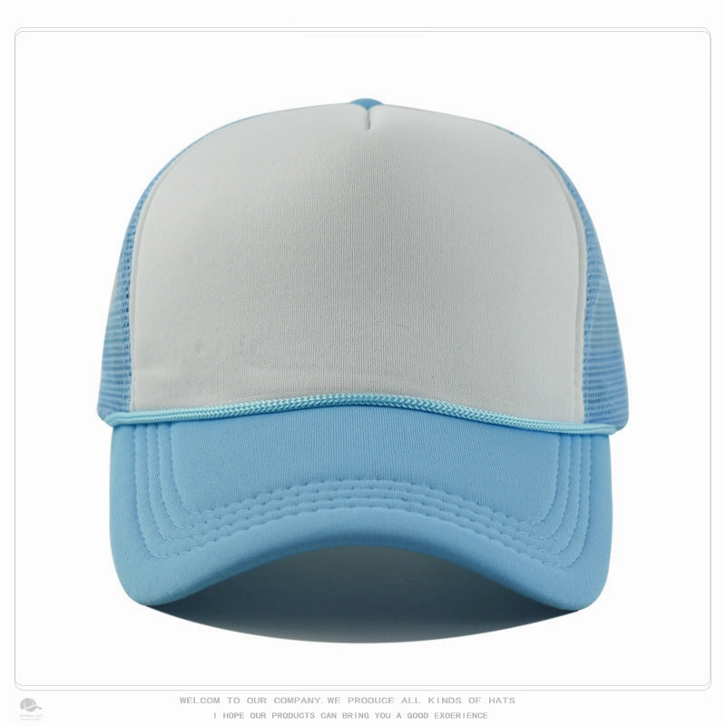 Wholesale Sponge Light Mesh LOGO Printed Embroidered Baseball Cap