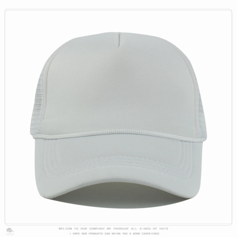 Wholesale Sponge Light Mesh LOGO Printed Embroidered Baseball Cap