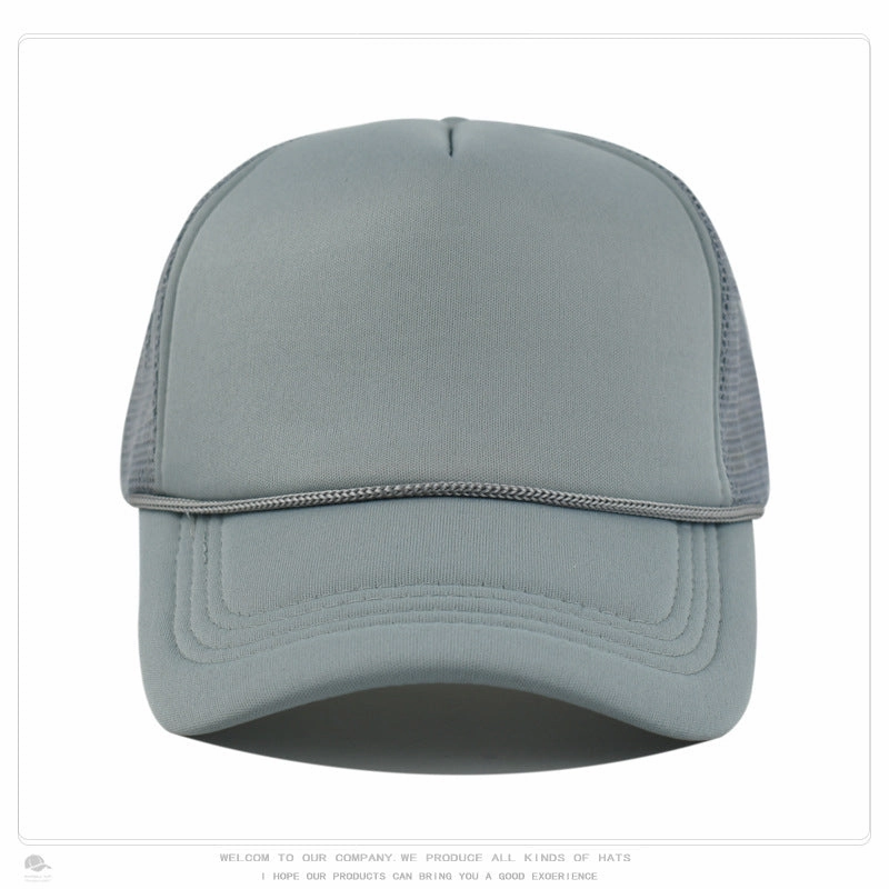 Wholesale Sponge Light Mesh LOGO Printed Embroidered Baseball Cap