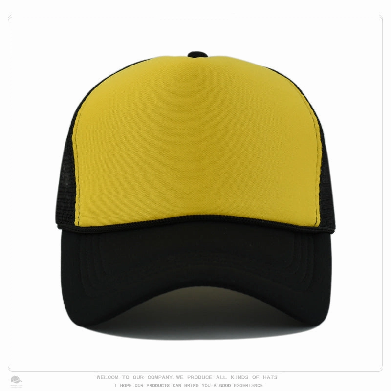 Wholesale Sponge Light Mesh LOGO Printed Embroidered Baseball Cap