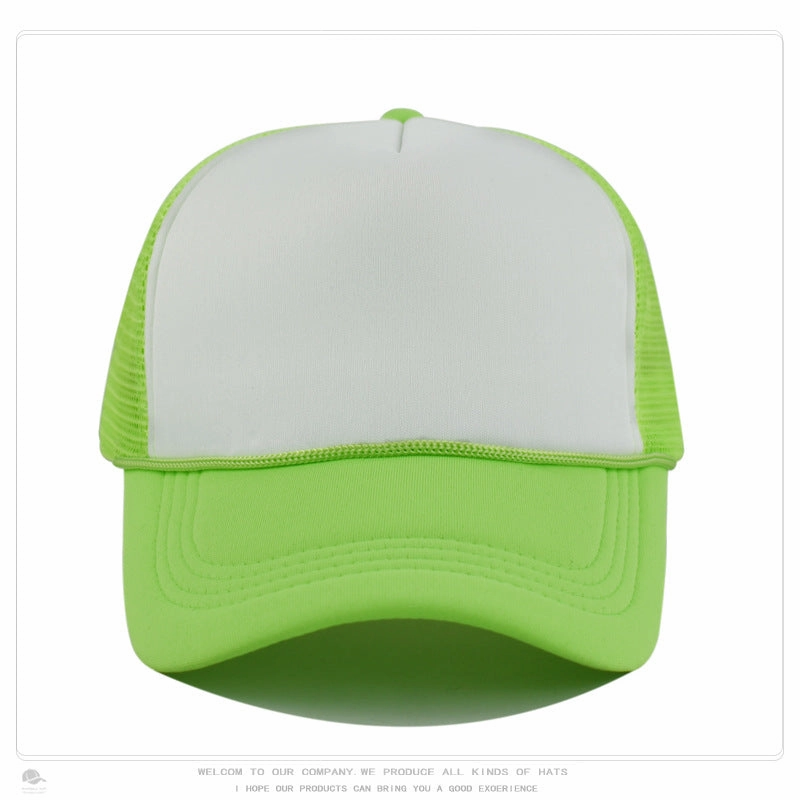 Wholesale Sponge Light Mesh LOGO Printed Embroidered Baseball Cap
