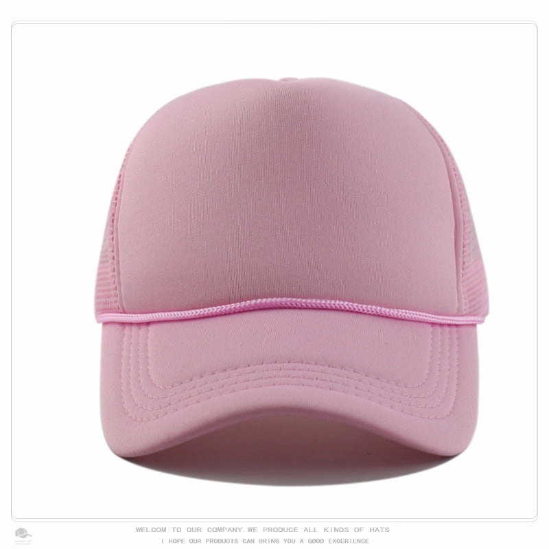 Wholesale Sponge Light Mesh LOGO Printed Embroidered Baseball Cap