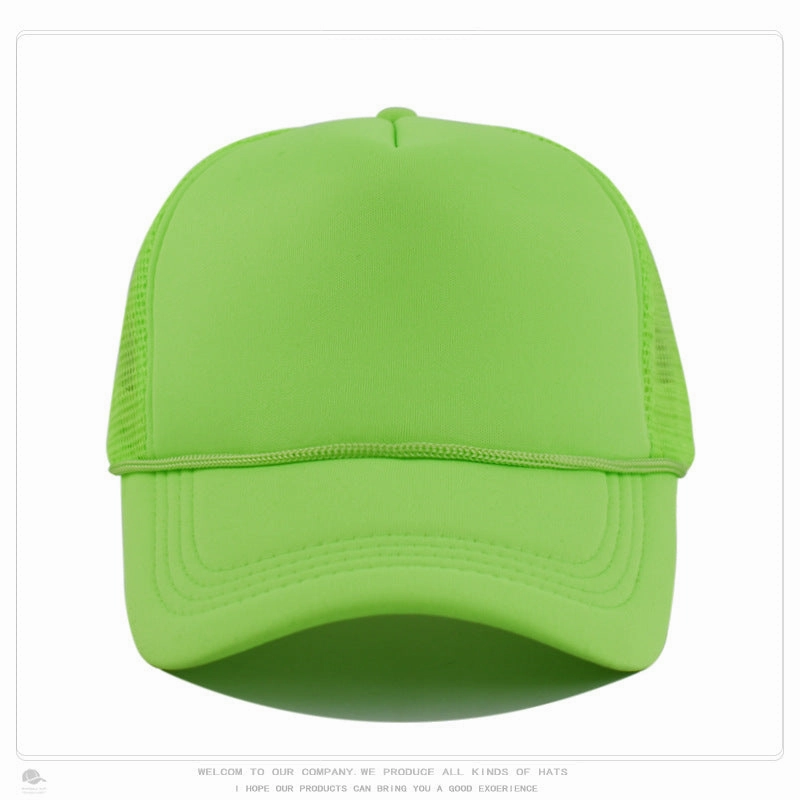 Wholesale Sponge Light Mesh LOGO Printed Embroidered Baseball Cap