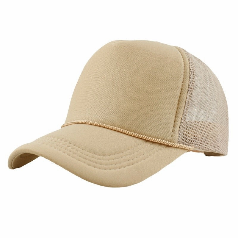Wholesale Sponge Light Mesh LOGO Printed Embroidered Baseball Cap