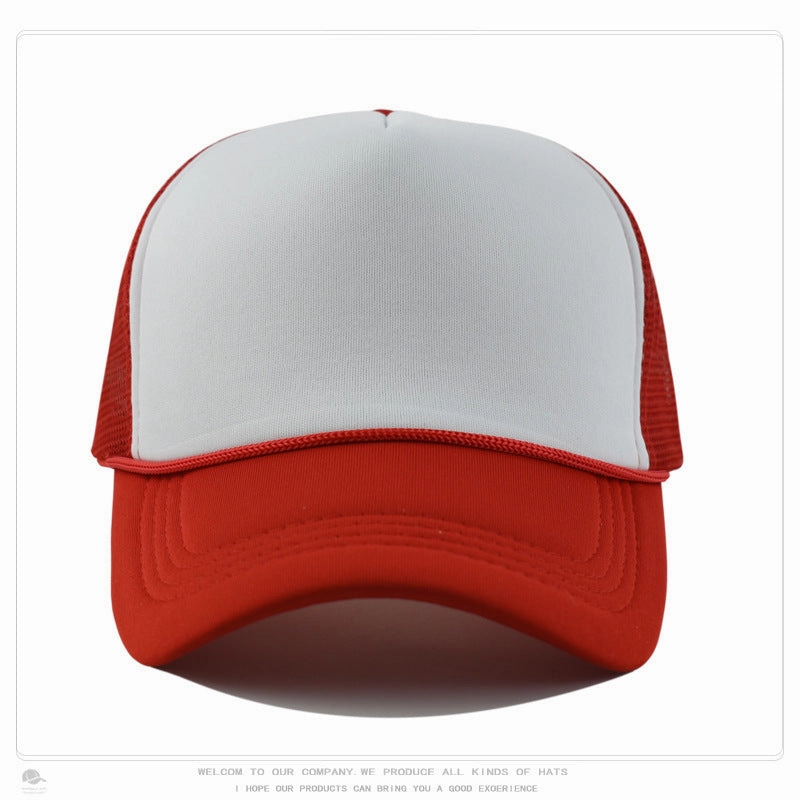 Wholesale Sponge Light Mesh LOGO Printed Embroidered Baseball Cap