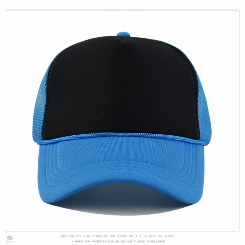 Wholesale Sponge Light Mesh LOGO Printed Embroidered Baseball Cap