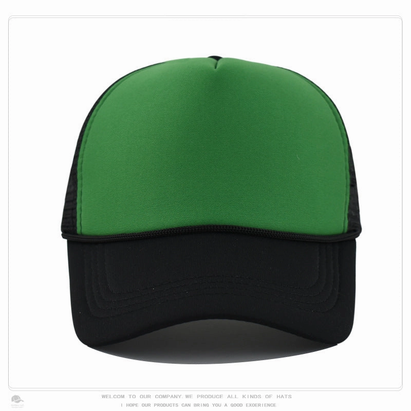 Wholesale Sponge Light Mesh LOGO Printed Embroidered Baseball Cap