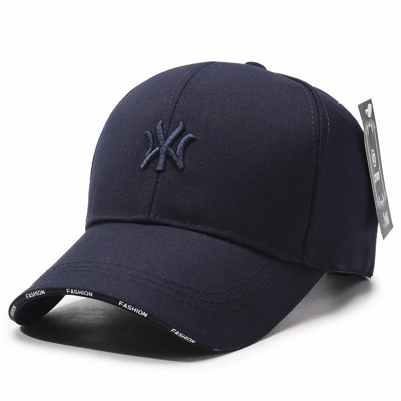 Wholesale Spring and autumn hard top outdoor sports sun protection visor large head circumference long brim baseball cap