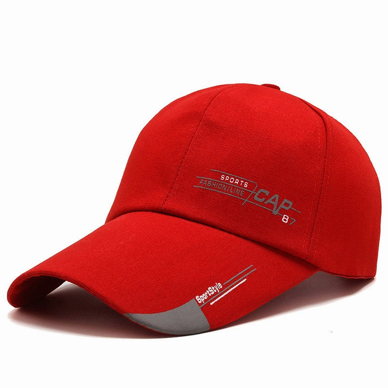 Wholesale Spring and Autumn Hat Men's Long Brim Korean Baseball CAP Outdoor Men's Fishing CAP Sunshade Sunscreen