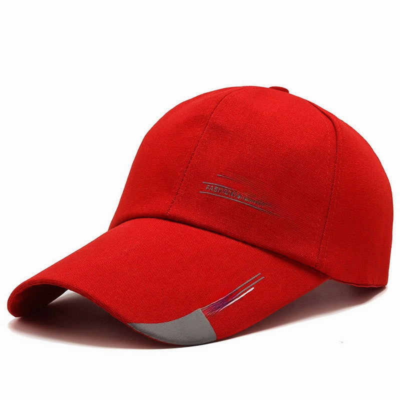 Wholesale Spring and Autumn Hat Men's Long Brim Korean Baseball CAP Outdoor Men's Fishing CAP Sunshade Sunscreen
