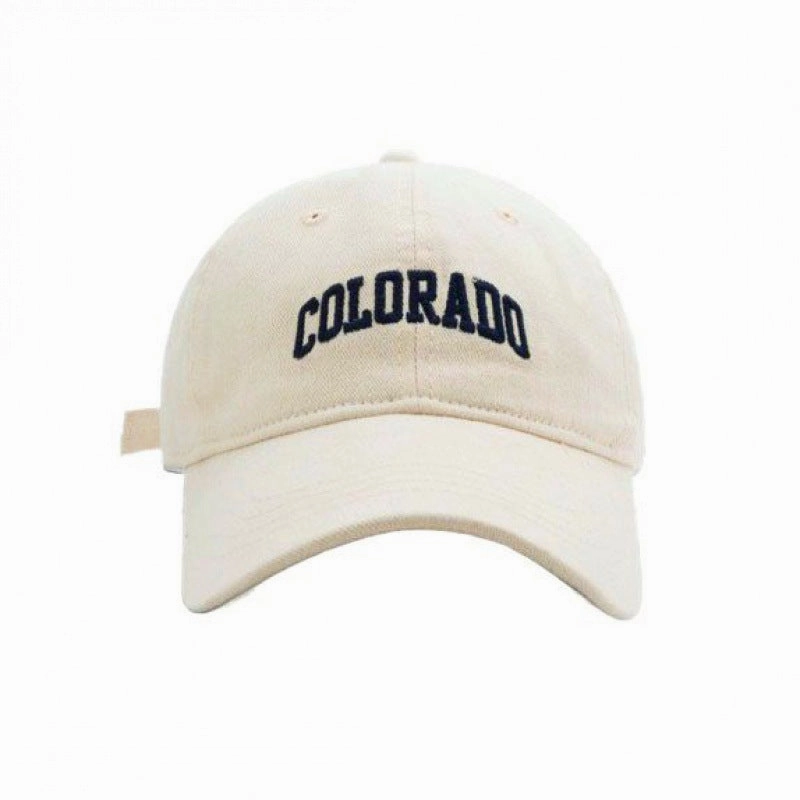 Wholesale Spring and Summer Vintage Embroidered Soft Top Letters Cotton Baseball Hat