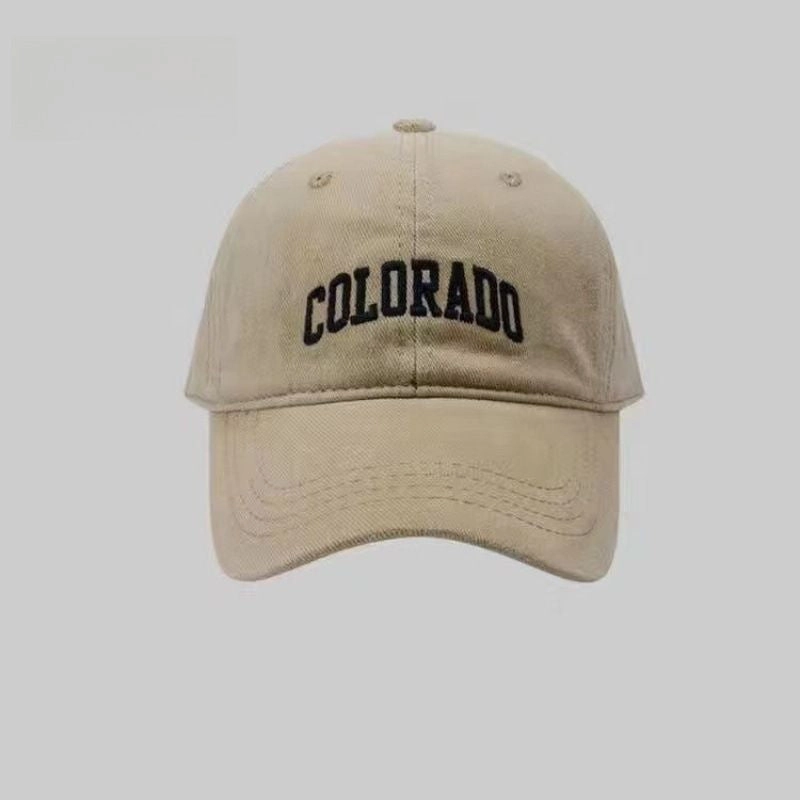 Wholesale Spring and Summer Vintage Embroidered Soft Top Letters Cotton Baseball Hat