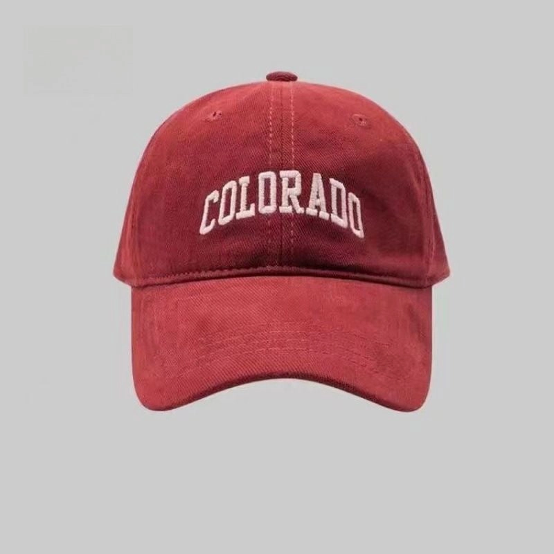 Wholesale Spring and Summer Vintage Embroidered Soft Top Letters Cotton Baseball Hat