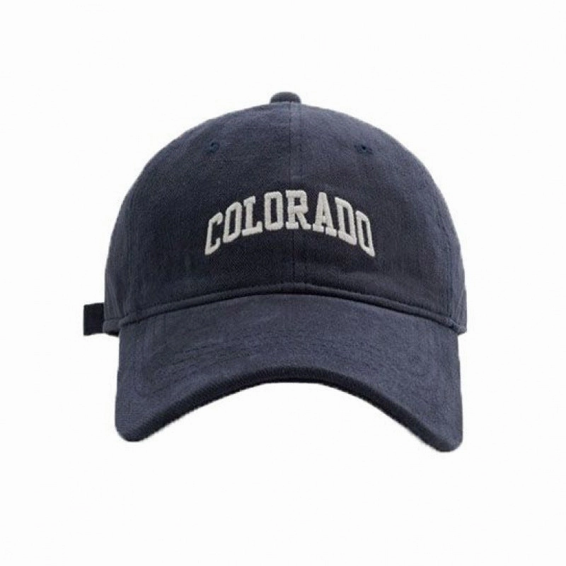Wholesale Spring and Summer Vintage Embroidered Soft Top Letters Cotton Baseball Hat